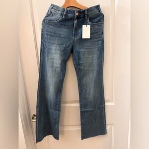 MOTHER Blue Flare & Wide Leg Jeans